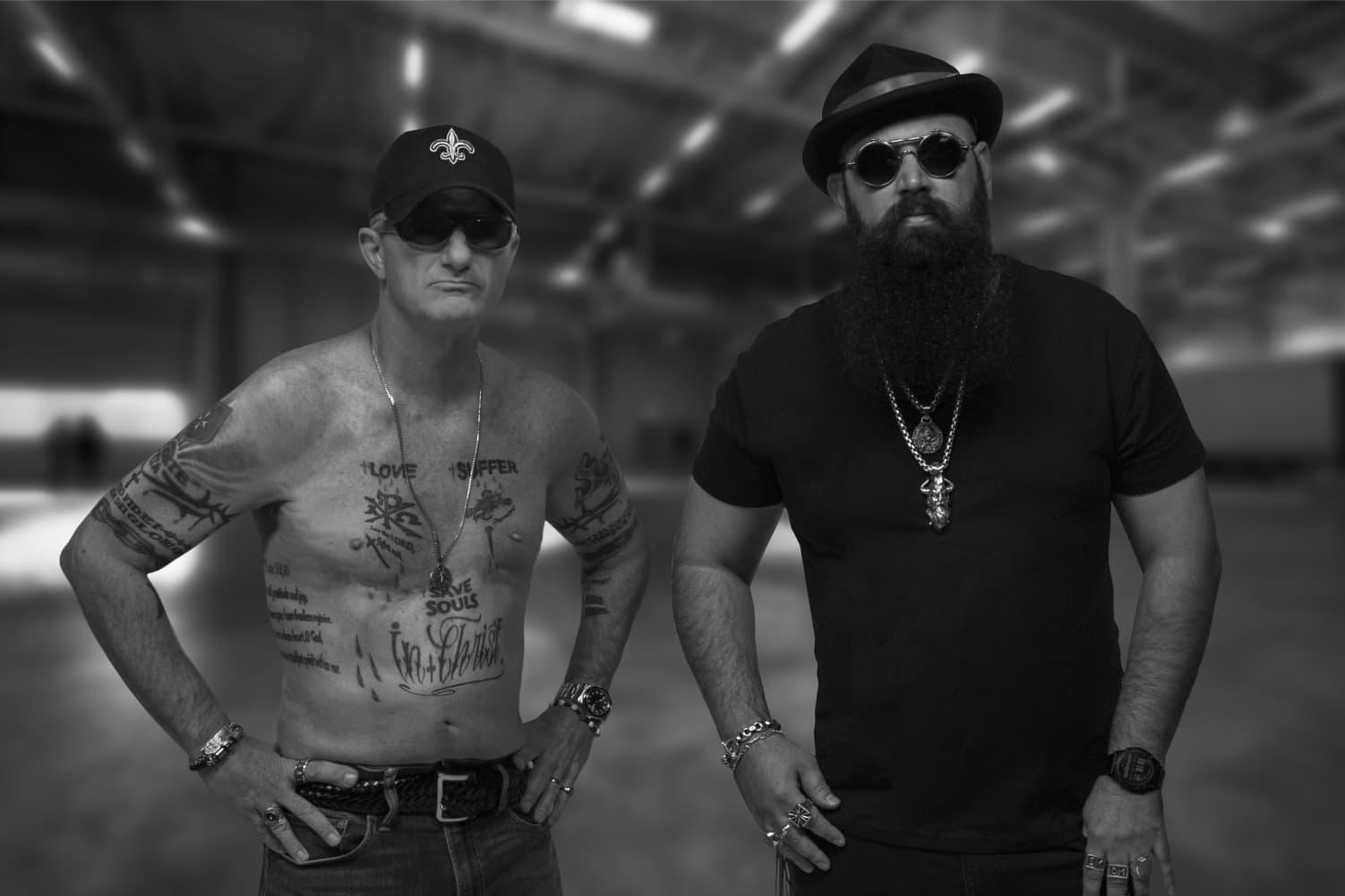 Founders: Chief Brawler (left) and Chief Operator (right).